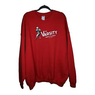 The Varsity Atlanta Georgia Pullover Sweatshirt Size 3XL Fast Food Restaurant • $22.95