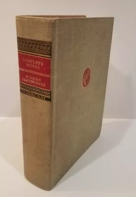 Complete Works Of William Shakespeare (1937 Classic Club) Walter J. Black Pub. • $9.99