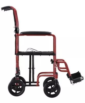 Medline Ultralight Transport Wheelchair 19” Wide Seat Folding Transport Chair • $200
