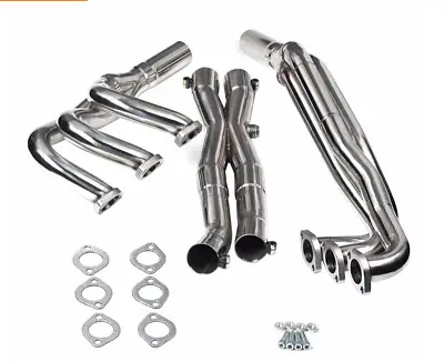 Stainless Steel Exhaust Header For 88-93 BMW E30 320I 323I 325I 325IX • $149.99