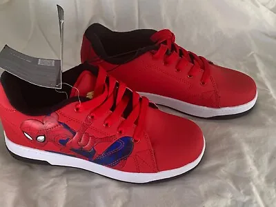 Heelys Men's Size 6 Red Marvel Spiderman Skate Shoes Sneakers NEW • £28.14