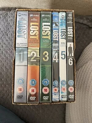 Lost The Complete Collection DVD Boxset Series 1-6 Region 2 | VGC | Tested • £14.99