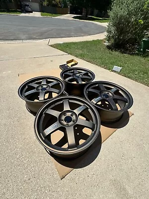 JDM OG Rays Volk TE37 18x7.5 +48 5x100 • $2200