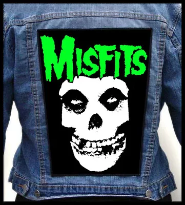 MISFITS --- Backpatch Back Patch / Danzig Samhain Dead Kennedys Anti-Flag • $20