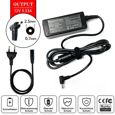 AC Power Adapter Charger For Samsung Ativ Tab 3 300T XE300M22 Laptop • £12.71