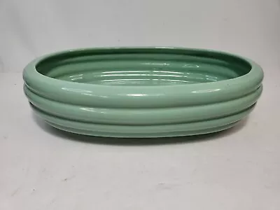 Vintage Alamo Pottery Green Oblong 1980’s Succulent Pot Planter USA Texas • $27.99