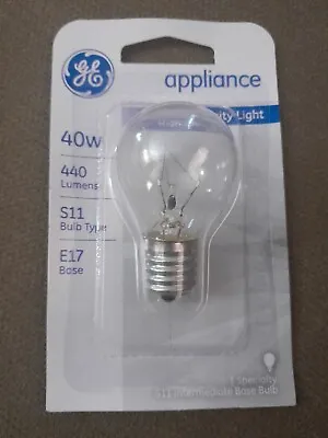 GE Lighting 35156 40-Watt High Intensity Light S11 1CD Light Bulb - New • $7.25