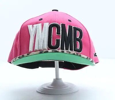 YMCMB Mens Pink Animal Print Cotton Snapback One Size • £7