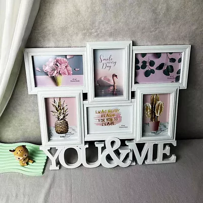 5/8/9/10/12 Photos Large Multi Picture Frame Family Love Home Decor Memories NEW • £14.99