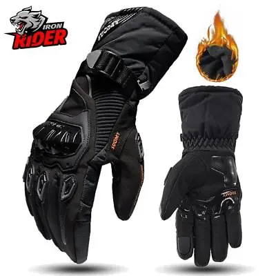 Motorcycle Gloves Windproof Waterproof Guantes Motorbike Riding Winter Summer • $13.49