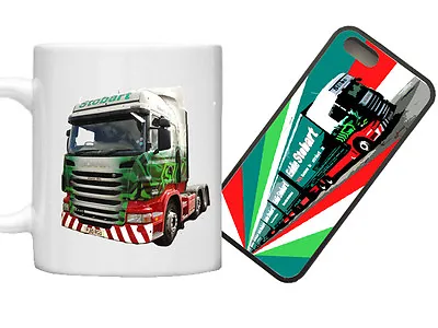 Eddie Stobart Set Dishwasher  Microwave Safe 11oz Mug Gift & IPhone 5 & 5s Case • £13