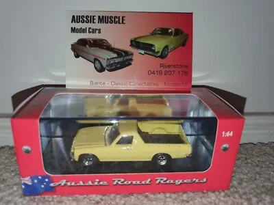 $29.95 • Buy 1:64 Holden WB V8 Utility In Cameo Yellow With GTS Monaro Wheels