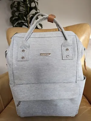 Bababing Mani Baby Changing Bag Grey BABA BING • £35