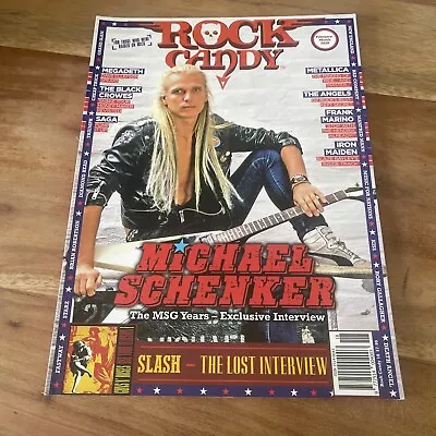 Rock Candy Magazine 18  ; Michael Schenker. Iron Maiden. Kiss. Metallica • £8.50