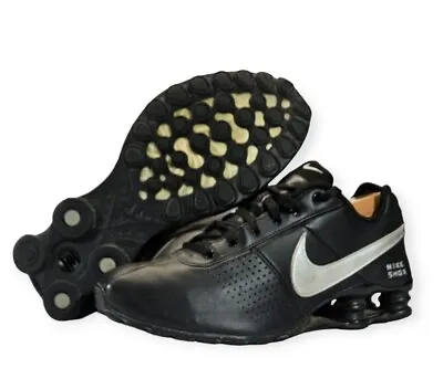 Nike Men's Shox NZ Retro Running Shoes Size 7 Leather 501524-091 Missing Tags • $48.73