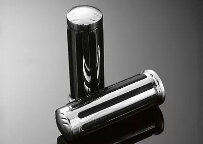 CHROME CUSTOM GRIPS Fit Yamaha XV 125 / XV 250 / XV 535 Virago (45-0142) • $60.92