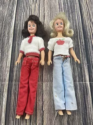 Vintage 1975 Marx The Archies Betty & Veronica 9” Figure Doll Set Jughead Comics • $55.99