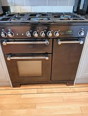 Rangemaster KCH90DFFBL/C 90cm Dual Fuel Range Cooker - Black • £250