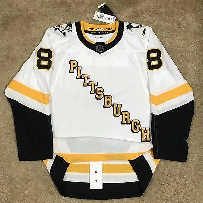 $175 • Buy Adidas Brian Dumoulin Pittsburgh Penguins Reverse Retro NHL Hockey Jersey 50