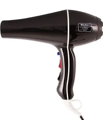 Wahl Super Dry Professional Hair Dryer 2000w Plus Bonus Hair Care Set • $76