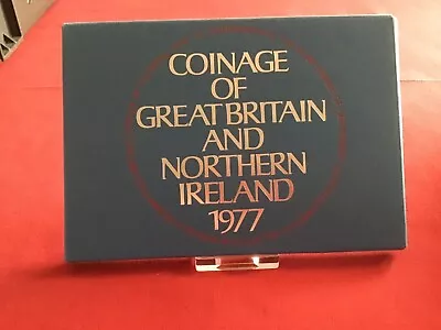 1977 Royal Mint Coinage Of Great Britain And Northern Ireland Proof Coin Set • £10