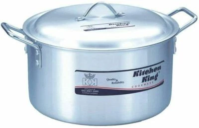 £14.89 • Buy Kitchen King Stock Pots Cooking Boiling Pans Deep Catering Stockpots Casserole