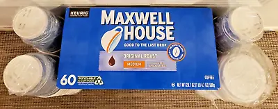MAXWELL HOUSE K-CUP BUNDLE W/ COFFEE CUPS & LIDS - 60 SERV - OFFICE/EVENT BUNDLE • $54.99