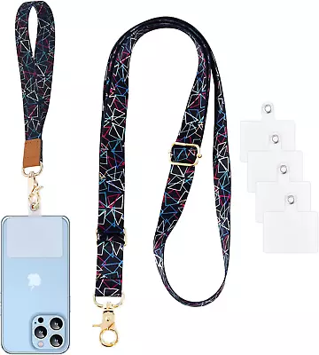 Cell Phone Cross Body LanyardExquisite Neck Hand Wrist Strap Universal Braided • $8.86