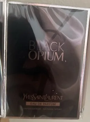 YSL Black Opium EAU DE Parfum 1.2ml Sample Spray • £3