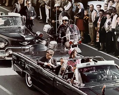 $7.98 • Buy John F. Kennedy & Jackie In Dallas Motorcade Assassination - 8x10 Photo (zz-127)