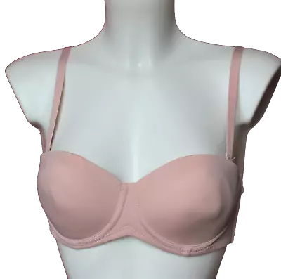 Multiway Strapless Halterneck Bra Pale Pink 34  36 38 40 B C D • £5.99