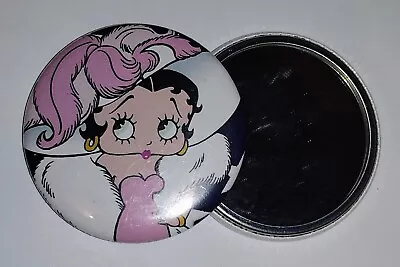Hand Mini Small Pocket Round Cosmetic Makeup  Travel Portable Mirror Betty Boop • $4.95