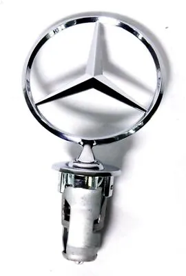 Mercedes Hood Star Ornament W/ Spring New OEM W123 W124 W126 W201 • $71.50