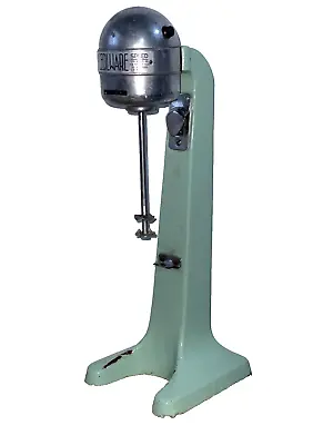 Vintage Cecilware Milkshake Malt Mixer Model B-12-A Jadite Green Serviced Works! • $99.95