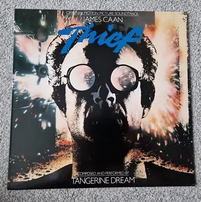 Thief Soundtrack Lp - 1981 Elektra - Tangerine Dream - James Caan • £17.99