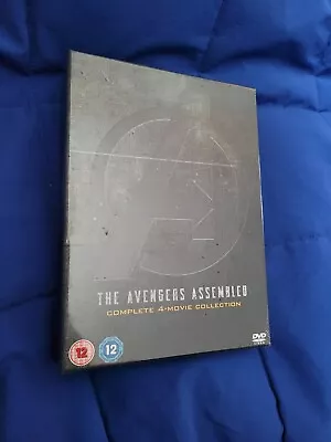 £7.99 • Buy Avengers 1-4 Complete 4 Film Boxset Dvd New Sealed Original 