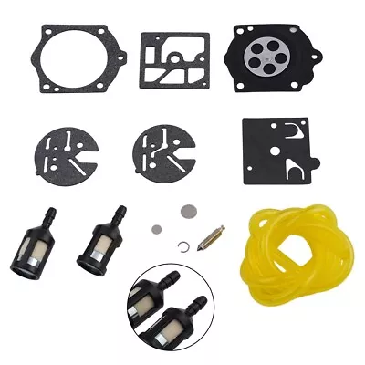 Carburetor Kit Fit For McCulloch Pro Mac 610 655 Chainsaw Fuel Line  Part • $19.04