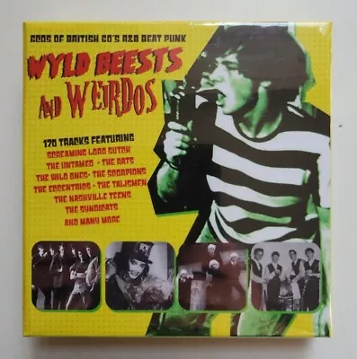 Wyld Beests And Weirdos : Gods Of 60s R&B Beat Punk - 6 X CD Box Set NEW SEALED • £16.95