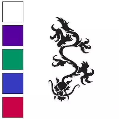 Dragon Chinese Tribal Vinyl Decal Sticker Multiple Colors & Sizes #231 • $4.95