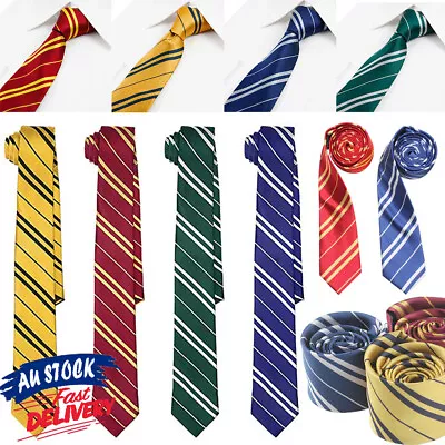 $7.05 • Buy Harry Potter Ties Necktie Hufflepuff Brand New Slytherin Gryffindor Ravenclaw