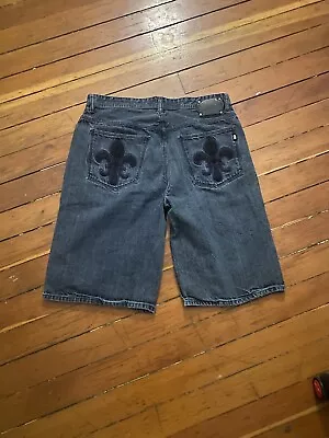 Size 38 Baggy Jnco Style Ecko Jorts Dm My Ig Noah58376 Always For Cheaper Prices • $25