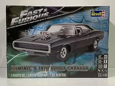 £35.99 • Buy Fast And Furious Doms 1970 Dodge Charger 1:25 Scale Model Kit Revell 14319