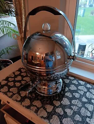 Vintage Art Deco Chrome Sphere Coffee Percolator • $45