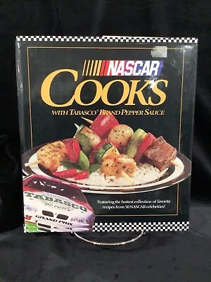 NASCAR Cooks With TABASCO Brand Pepper Sauce - Cookbook- Recipes From 50 Drive • $7