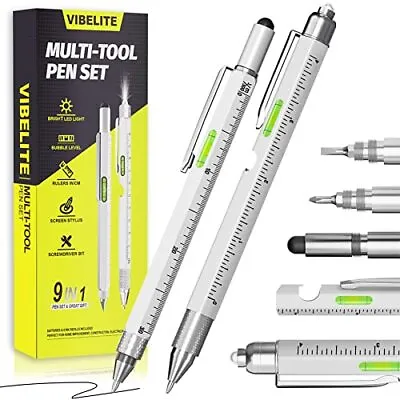 Gifts For Men Dad Him 9 In 1 Multitool Pen Set Gadgets For Men Gifts For Da... • $20.51