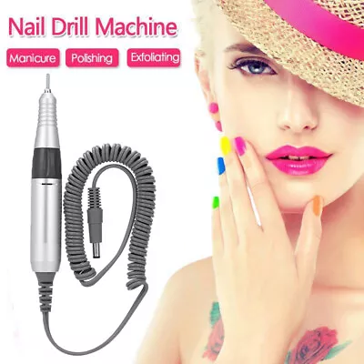 New Electric Nail Drill Bits File Tool Machine Acrylic Art Manicure Pen Shaper • $28.56