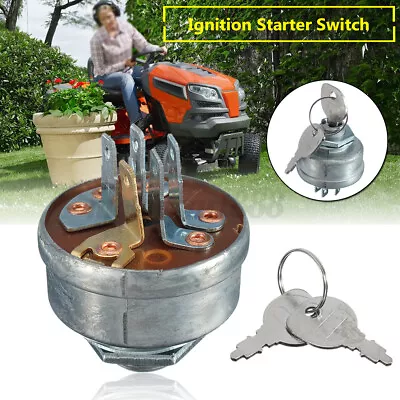 $19.99 • Buy Ignition Starter Switch & Key For MTD 725-0267A 925-0267JOHN DEERE Ride On Mower