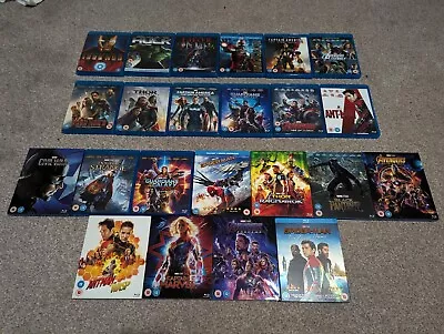 Marvel Cinematic Universe 23 Blu-Ray Collection Infinity Saga Phases 1-3 • £45