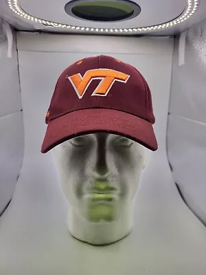 Maroon Virgina Tech Hokies Baseball Cap Adjustable Top Of The World • $7