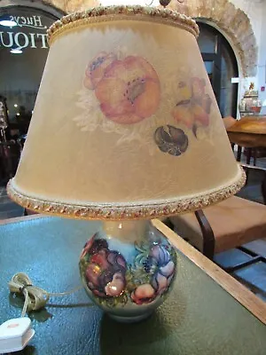 Moorcroft Table Lamp & Shade Anemone Pattern C.1950-60 • $616.05